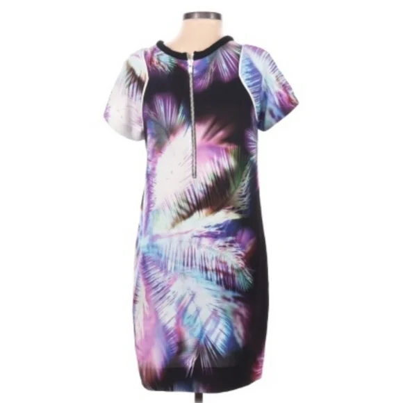 Sandro Paris palm print sheath dress - Picture 2 of 8